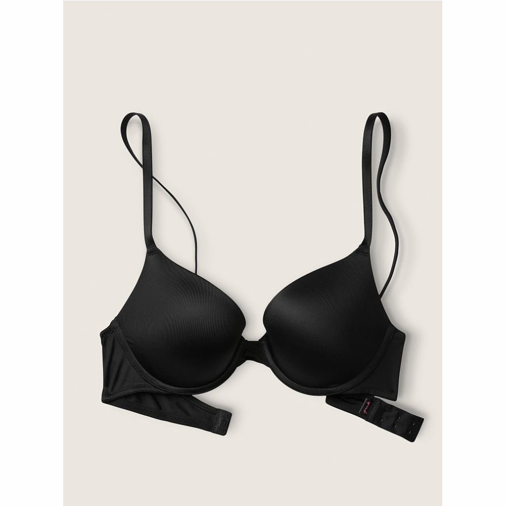 34B- Brasier push up con detalle de lazos entrecruzados – Beauty Pink Shy