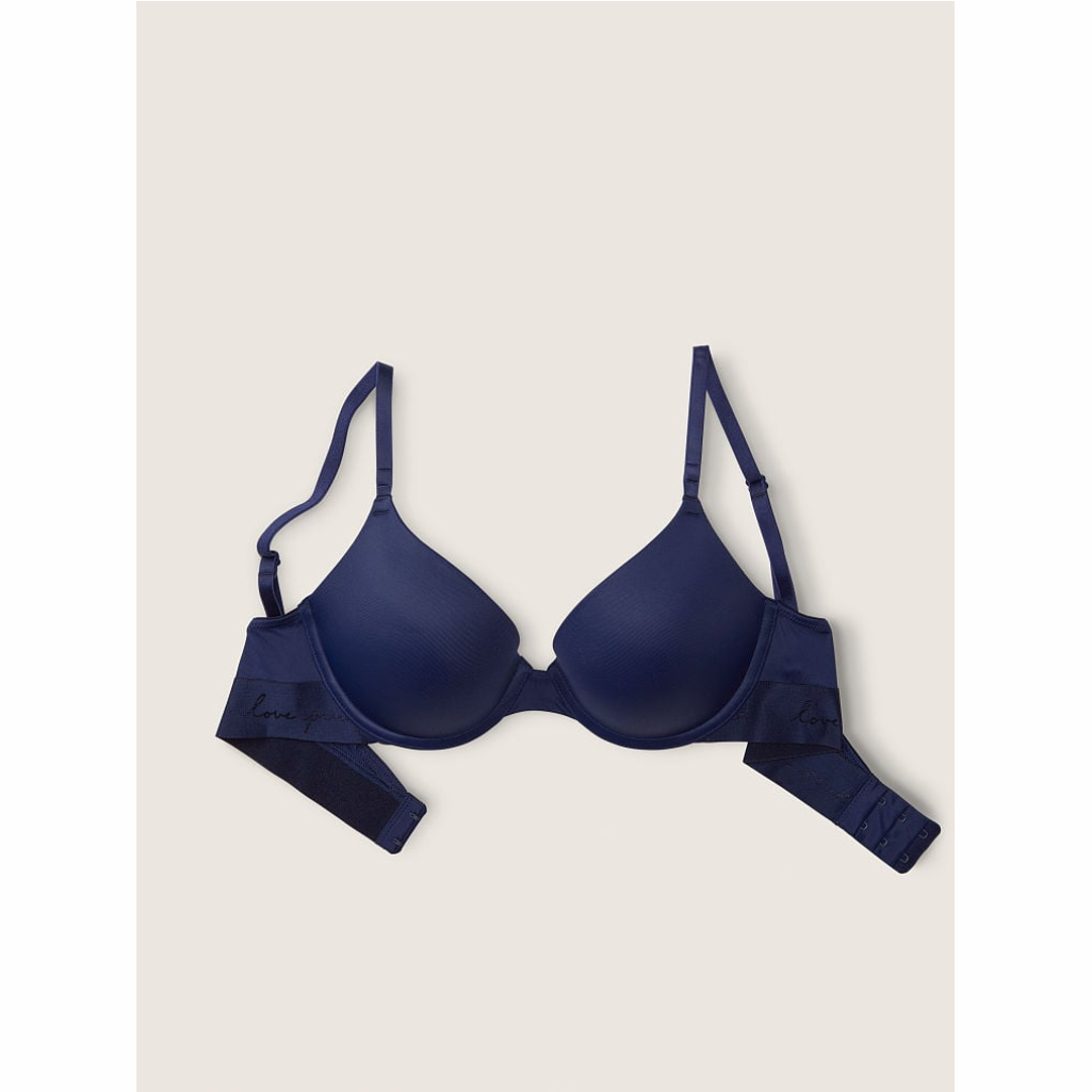 34B- Brasier push up con detalle de lazos entrecruzados – Beauty Pink Shy