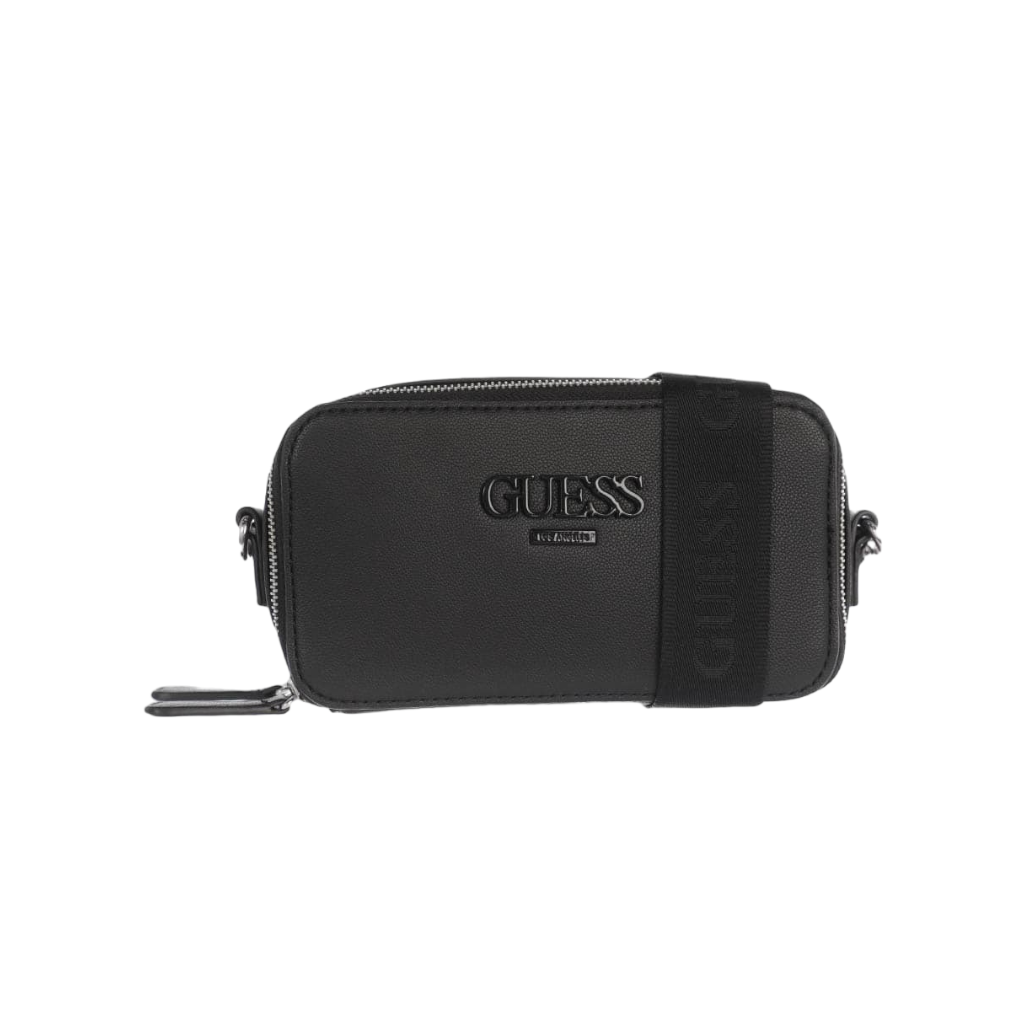 Bolsa guess negra discount crossbody