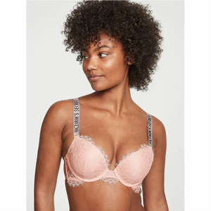 36B Brasier Push Up de Encaje Beauty Pink Shy