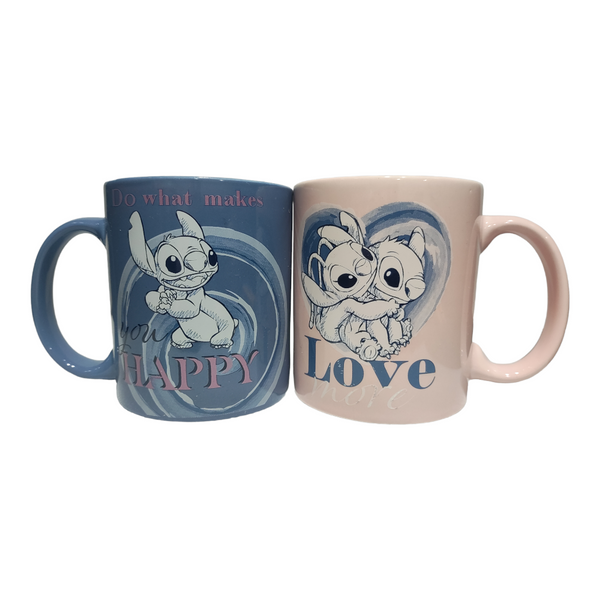 2 Pack Mug Set Stitch Disney Tazas