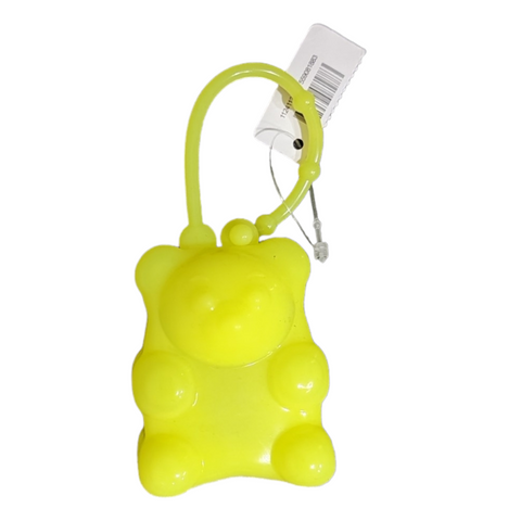 HOLDER ANTIBACTERIAL Oso de Goma Amarillo