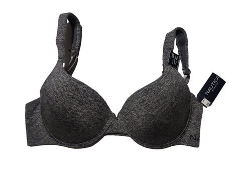 36C - Brassier Push Up NAUTICA Gris